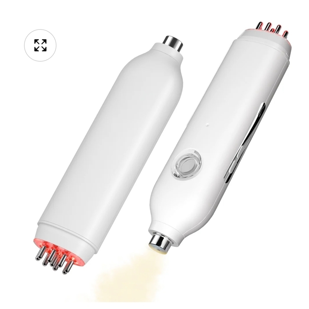 White Electronic Skin Care Device